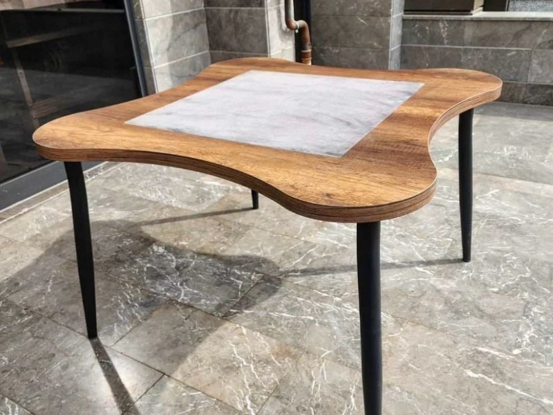 Ahşap Kahve Masası 116*116