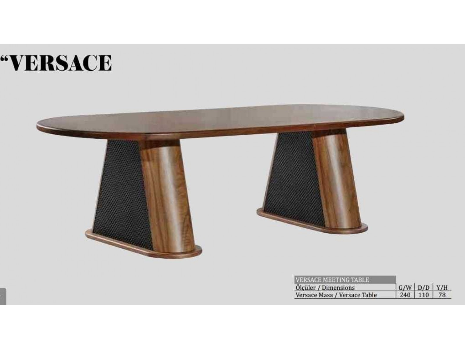 Versace toplantı masası